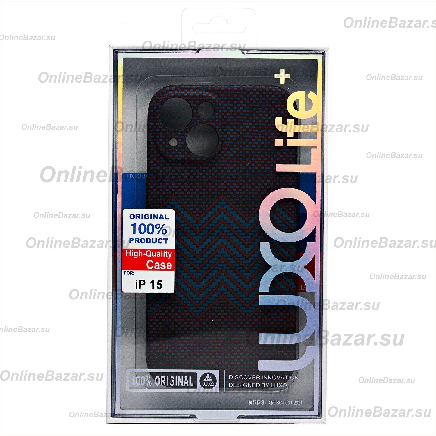 Чехол для Apple iPhone 15 Luxo силиконовый (рис. 134) ― Spb.OnlineBazar.su