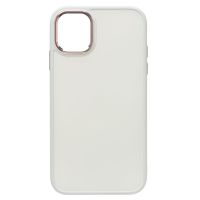Чехол для Apple iPhone 15 Plus силиконовый матовый №6 <белый> ― Spb.OnlineBazar.su