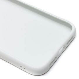 Чехол для Apple iPhone 15 Plus силиконовый матовый №6 <белый>