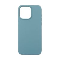 Чехол для Apple iPhone 15 Pro Max PromiseMobile силиконовый Soft Touch <морская волна> ― Spb.OnlineBazar.su