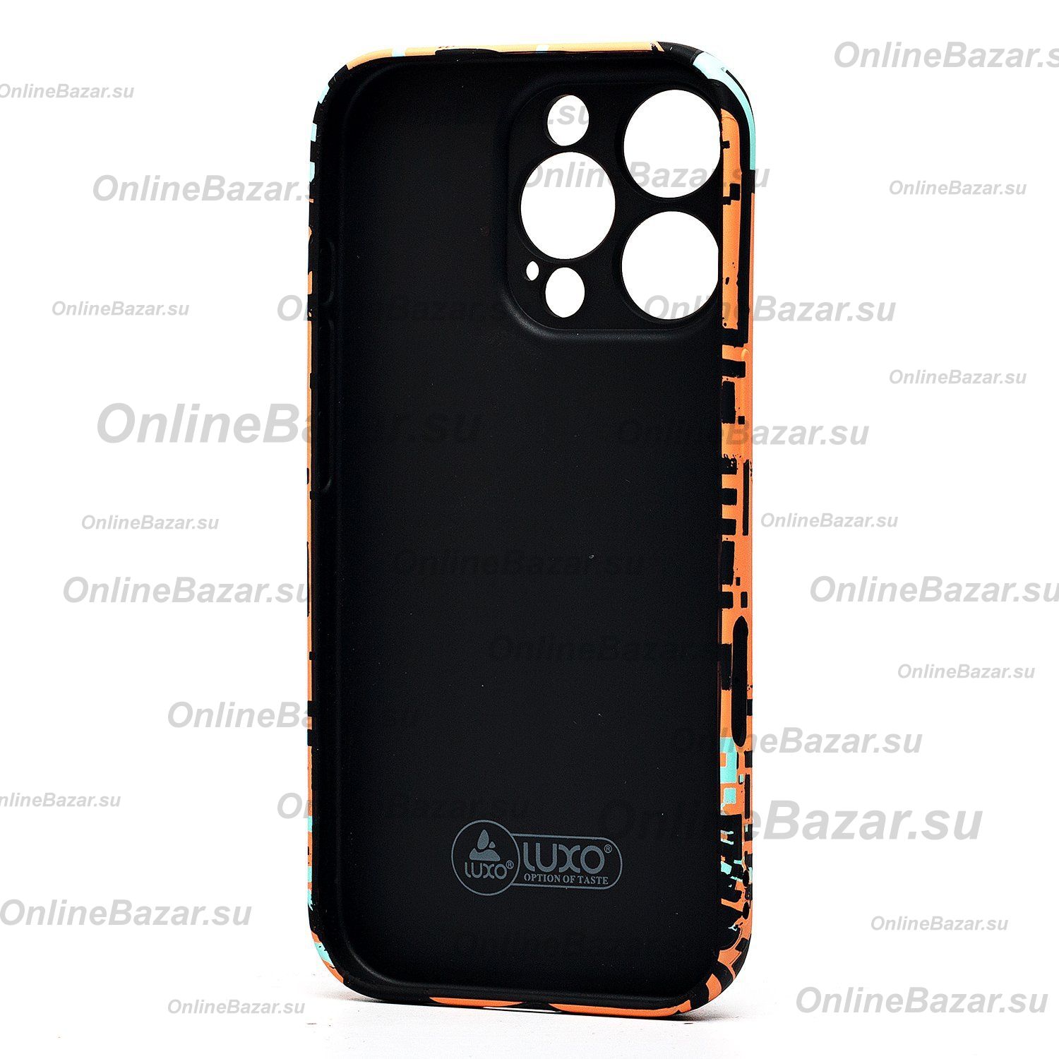 Чехол для Apple iPhone 16 Pro Luxo силиконовый (рис. 142) ― Spb.OnlineBazar.su
