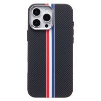 Чехол для Apple iPhone 16 Pro Max пластиковый Luxo Carbon (рис. 129) ― Spb.OnlineBazar.su