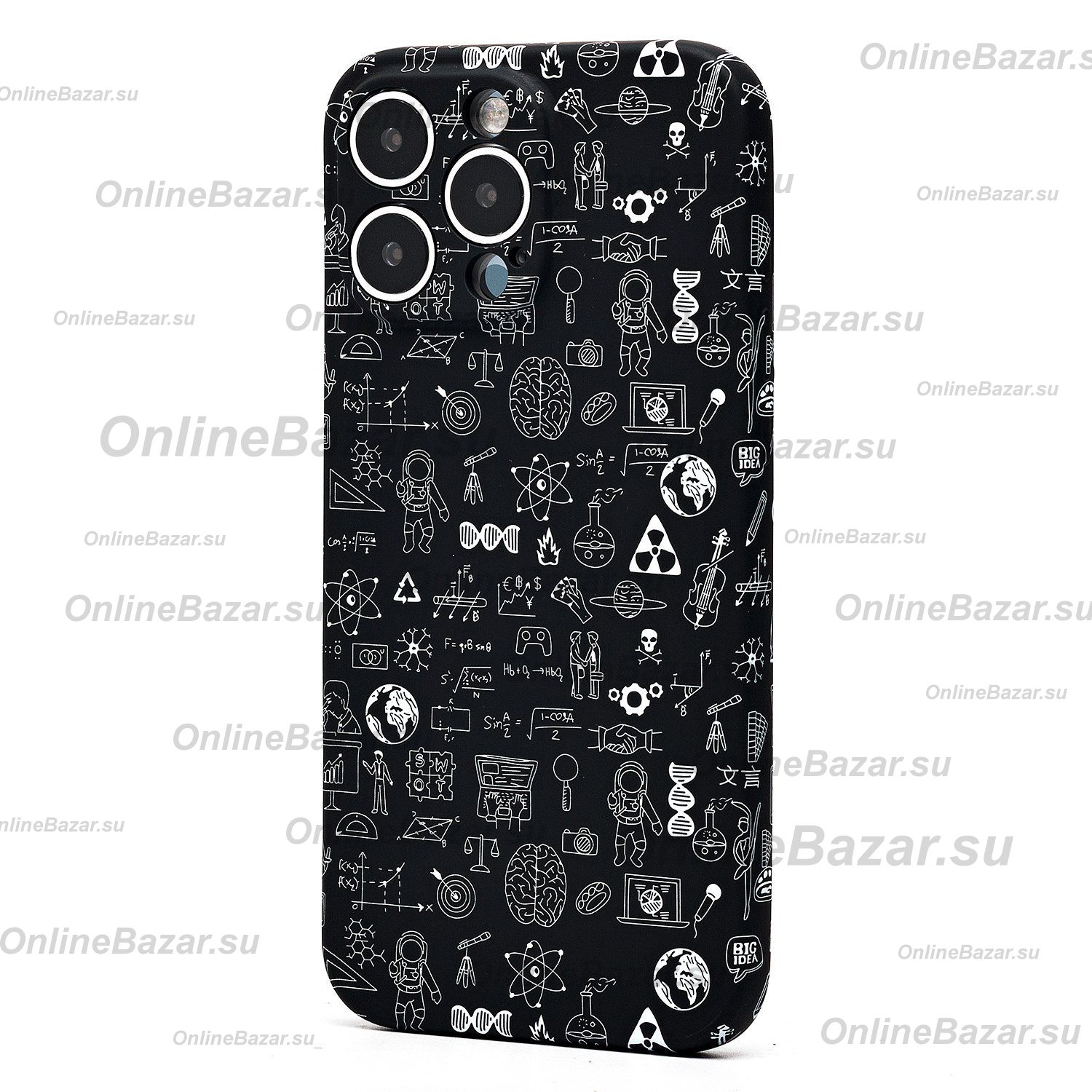 Чехол для Apple iPhone 16 Pro Max Luxo силиконовый (рис. 141) ― Spb.OnlineBazar.su