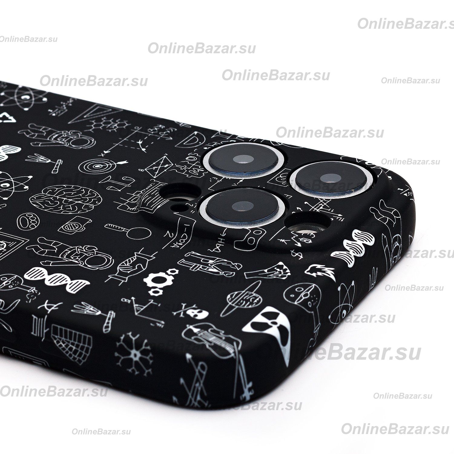 Чехол для Apple iPhone 16 Pro Max Luxo силиконовый (рис. 141) ― Spb.OnlineBazar.su