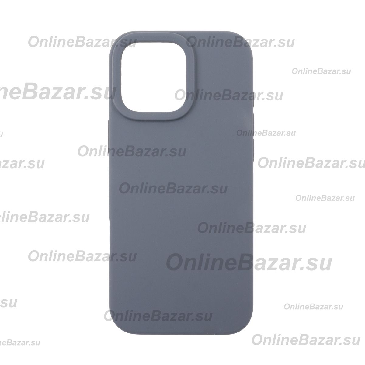 Чехол для Apple iPhone 16 Pro Max PromiseMobile силиконовый Soft Touch <графит> ― Spb.OnlineBazar.su