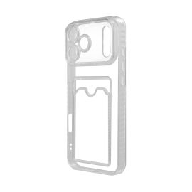 Чехол для Apple iPhone 17 Pro PromiseMobile силиконовый с картхолдером <прозрачный>