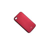 Чехол для Apple iPhone 4 ARTWIZZ задняя крышка силикон + алюминий <красный> ― Spb.OnlineBazar.su