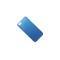 Чехол для Apple iPhone SE задняя крышка пластик <прозрачно-синий> ― Spb.OnlineBazar.su