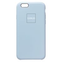 Чехол для Apple iPhone 6s силиконовый Soft Touch <пастельный голубой> (премиум) ― Spb.OnlineBazar.su
