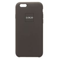 Чехол для Apple iPhone 6s силиконовый Soft Touch <темно-бежевый> (премиум) ― Spb.OnlineBazar.su