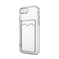 Чехол для Apple iPhone 8 PromiseMobile силиконовый с картхолдером <прозрачный> ― Spb.OnlineBazar.su