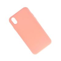 Чехол для Apple iPhone X PromiseMobile силиконовый Soft Touch <грейпфрут> ― Spb.OnlineBazar.su