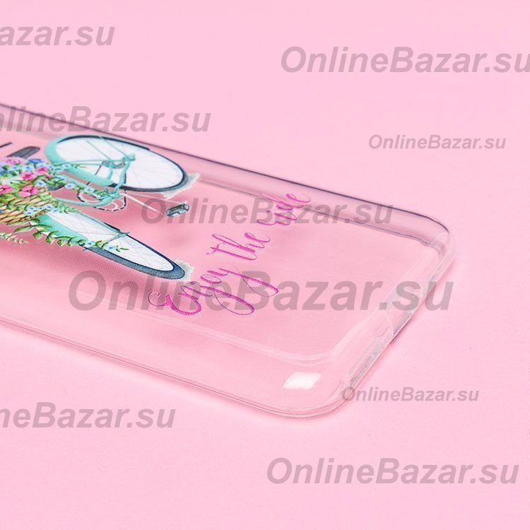 Чехол для Asus ZenFone Max M2 (ZB633KL) силиконовый (рис.146/007) ― Spb.OnlineBazar.su