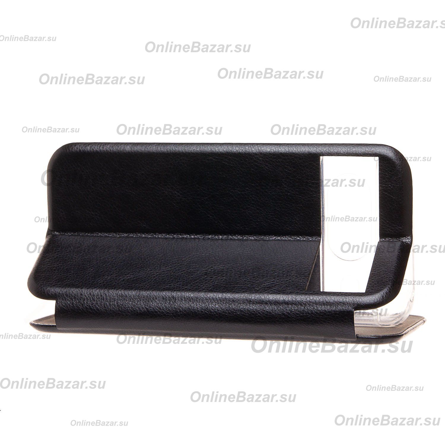 Чехол для Google Pixel 8 флип боковой кожзам №3 <черный> ― Spb.OnlineBazar.su