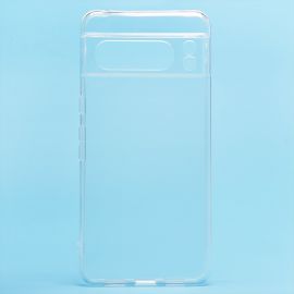 Чехол для Google Pixel 8 Pro силиконовый ультратонкий <прозрачный>