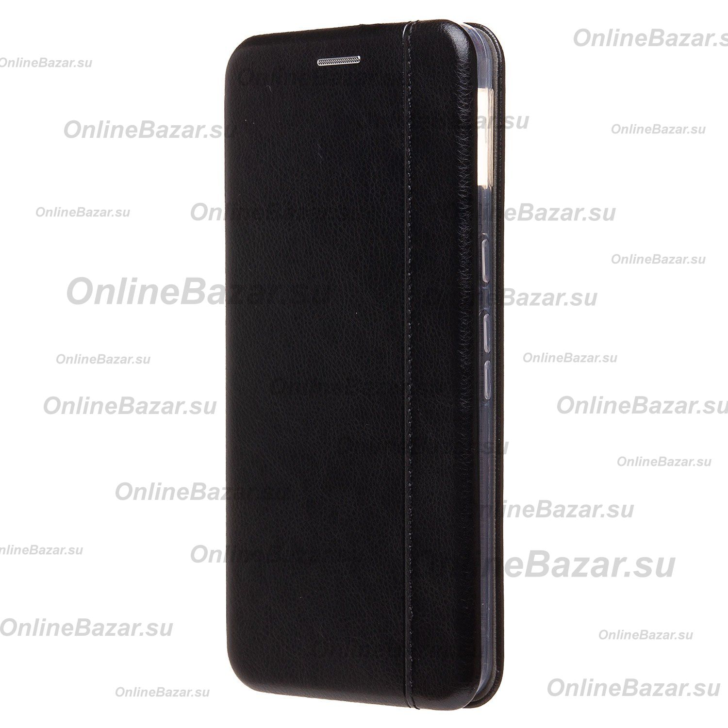 Чехол для Google Pixel 8 Pro флип боковой кожзам №3 <черный> ― Spb.OnlineBazar.su