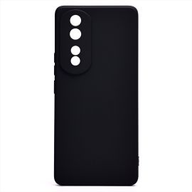Чехол для Honor 80 Pro (ANP-AN00) силиконовый Soft Touch 4 <черный>