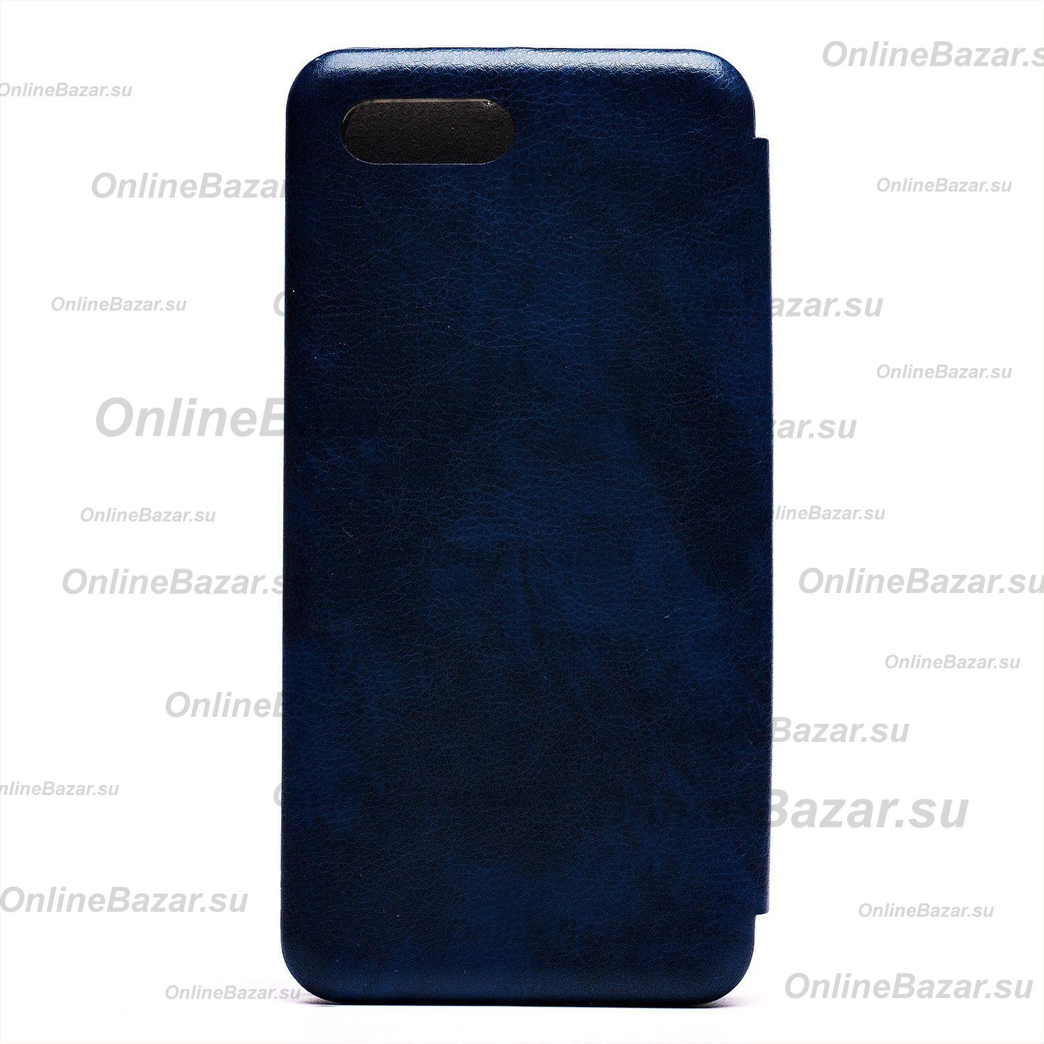 Чехол для Honor 10 (COL-L29) флип боковой кожзам №3 <синий> ― Spb.OnlineBazar.su