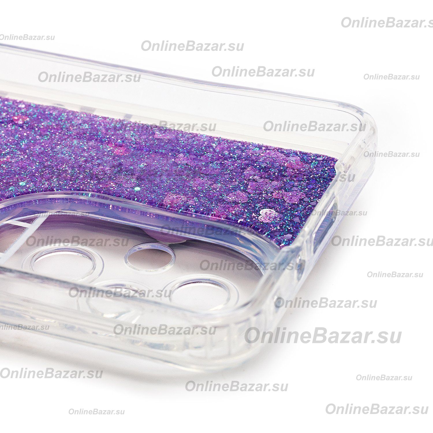 Чехол для Honor 200 (ELI-NX9) силиконовый 3D игрушки <фиолетовый> ― Spb.OnlineBazar.su