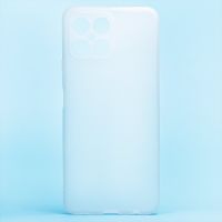 Чехол для Honor X8 (TFY-LX1) силиконовый матовый №5 <белый> ― Spb.OnlineBazar.su
