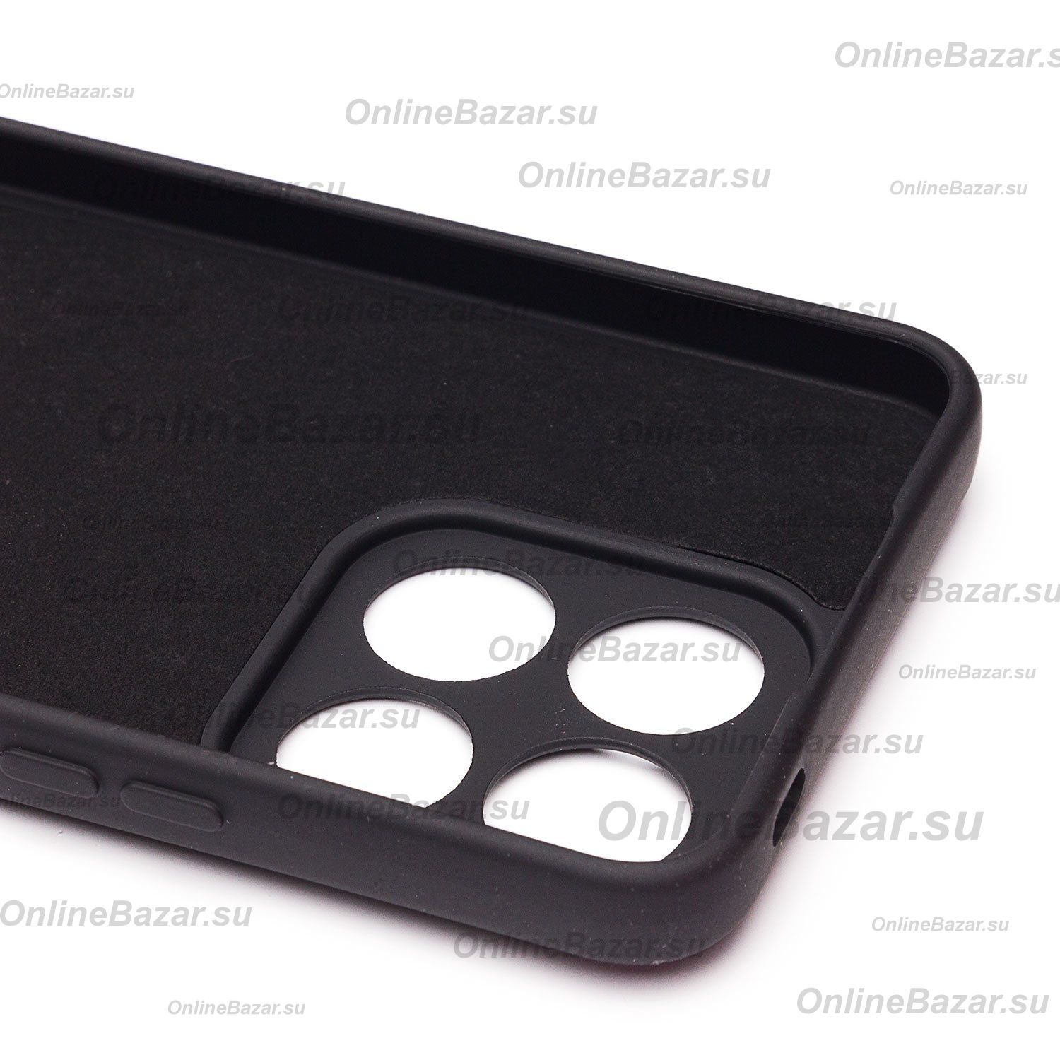 Чехол для Honor X8a (CRT-LX1) силиконовый Soft Touch 4 <черный> ― Spb.OnlineBazar.su