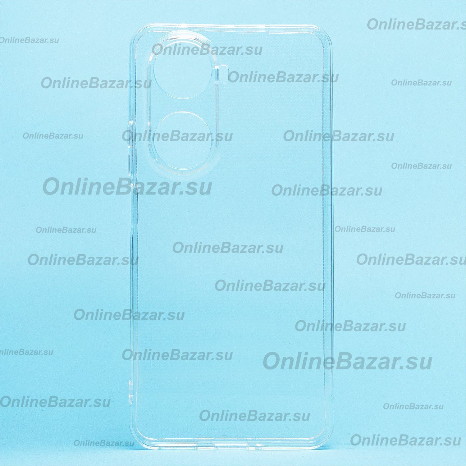 Чехол для Huawei Nova 12 SE силиконовый ультратонкий <прозрачный> ― Spb.OnlineBazar.su