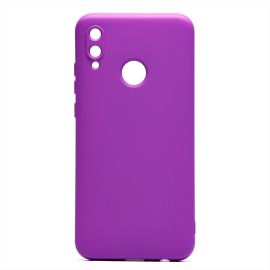 Чехол для Honor 10 Lite (HRY-LX1) силиконовый Soft Touch 4 <фиолетовый>