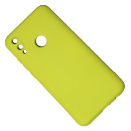 Чехол для Honor 10 Lite (HRY-LX1) силиконовый Soft Touch 4 <желтый>