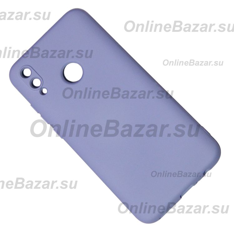 Чехол для Honor 10 Lite (HRY-LX1) силиконовый Soft Touch 4 <светло-фиолетовый> ― Spb.OnlineBazar.su