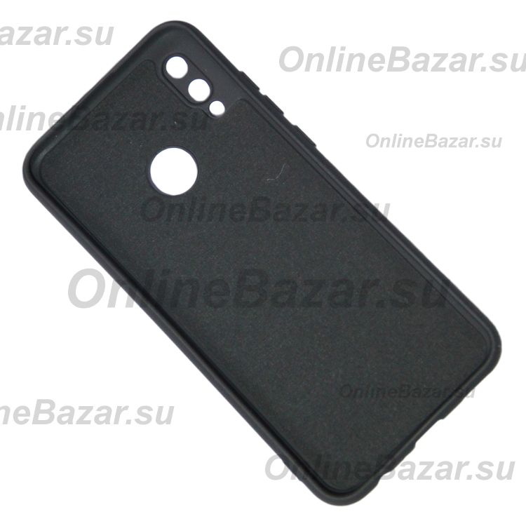 Чехол для Honor 10 Lite (HRY-LX1) силиконовый Soft Touch 4 <черный> ― Spb.OnlineBazar.su