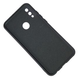 Чехол для Honor 10 Lite (HRY-LX1) силиконовый Soft Touch 4 <черный>