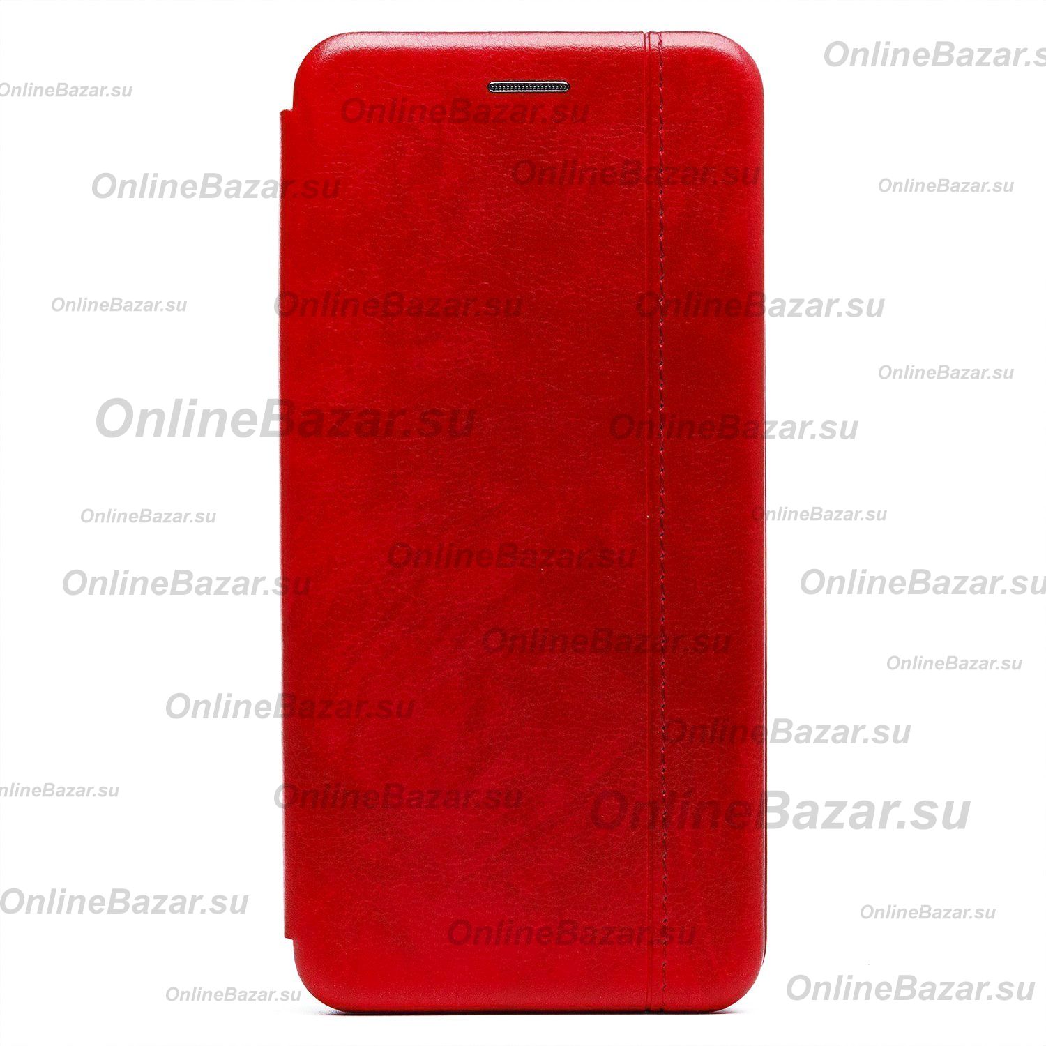 Чехол для Honor 9X (STK-LX1) флип боковой кожзам №3 <красный> ― Spb.OnlineBazar.su