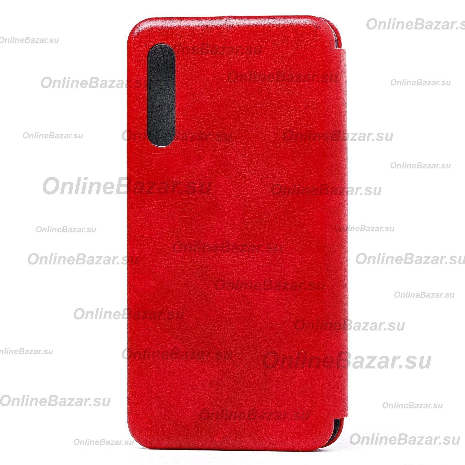 Чехол для Honor 9X (STK-LX1) флип боковой кожзам №3 <красный> ― Spb.OnlineBazar.su