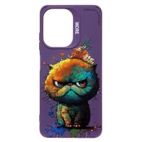Чехол для Infinix Hot 30i (X669D) силиконовый (рис. 335/кот) <фиолетовый> ― Spb.OnlineBazar.su