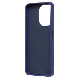 Чехол для Infinix Hot 30i (X669D) силиконовый (рис. 335/овечка) <темно-синий>