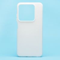 Чехол для Infinix Hot 40i (X6528B) силиконовый матовый №10 <белый> ― Spb.OnlineBazar.su