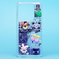 Чехол для Infinix Hot 40i (X6528B) силиконовый 3D игрушки <фиолетовый> ― Spb.OnlineBazar.su