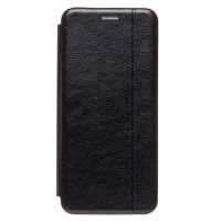 Чехол для Infinix Smart 8 Pro (X6525B) флип боковой кожзам №3 <черный> ― Spb.OnlineBazar.su