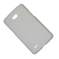 Чехол для LG D380 (L80) задняя крышка пластик ребристый Nillkin <белый> ― Spb.OnlineBazar.su