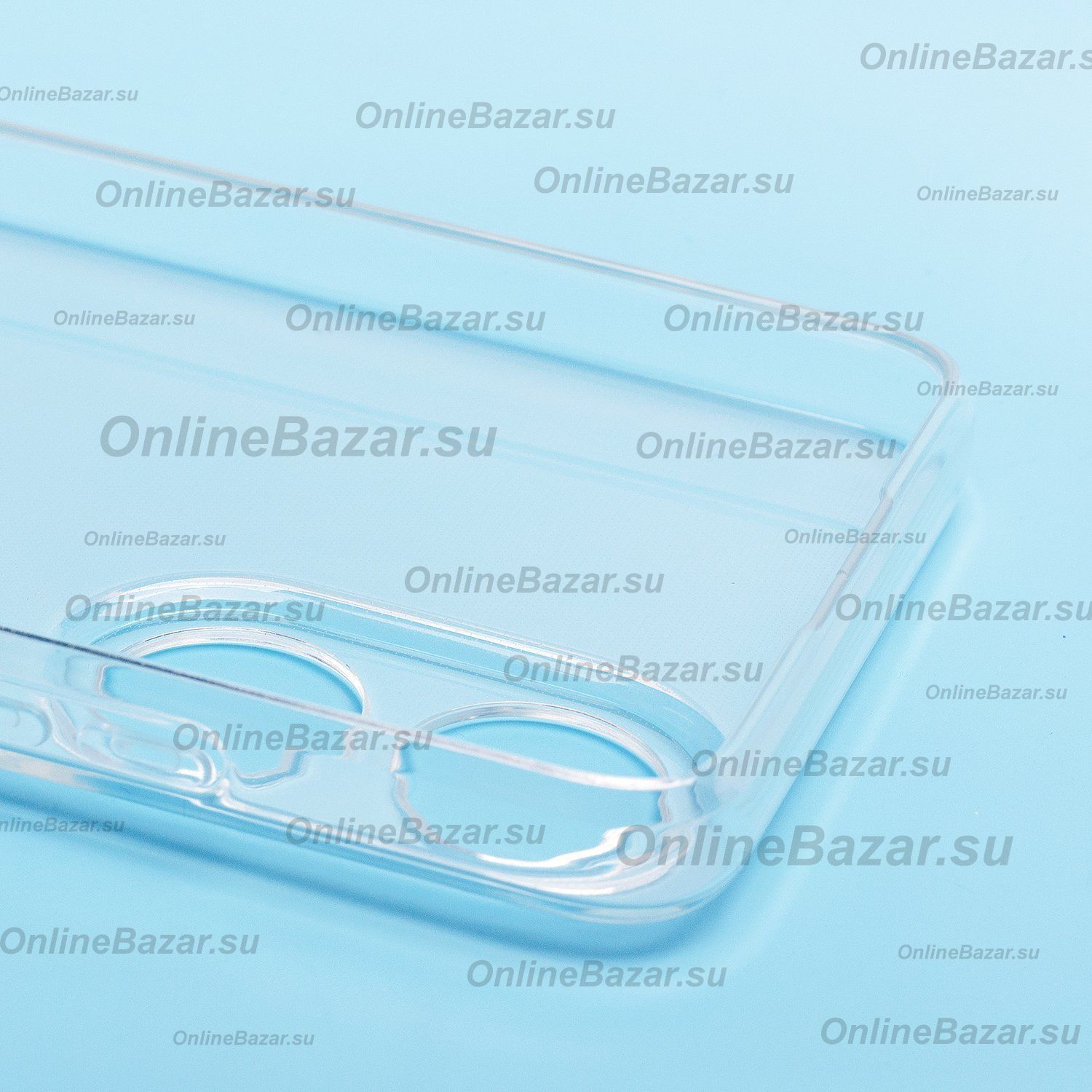 Чехол для Oppo A78 силиконовый ультратонкий <прозрачный> ― Spb.OnlineBazar.su