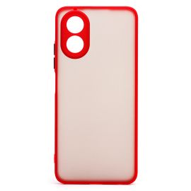 Чехол для Oppo CPH2579 пластиковый с окантовкой <красный>