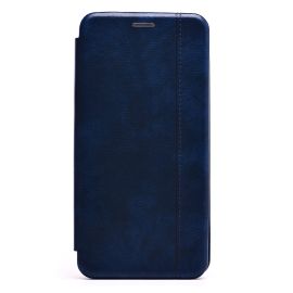 Чехол для Oppo CPH2363 флип боковой кожзам №3 <синий>