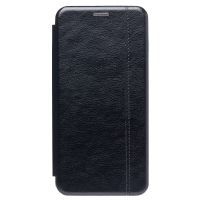 Чехол для Oppo CPH2363 флип боковой кожзам №3 <черный> ― Spb.OnlineBazar.su