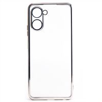 Чехол для Realme 10 Pro 5G силиконовый ультратонкий Pilot <серебристый> ― Spb.OnlineBazar.su