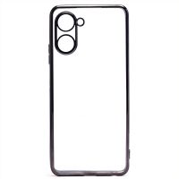 Чехол для Realme 10 Pro 5G силиконовый ультратонкий Pilot <черный> ― Spb.OnlineBazar.su