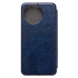 Чехол для Realme 11 флип боковой кожзам №3 <синий>