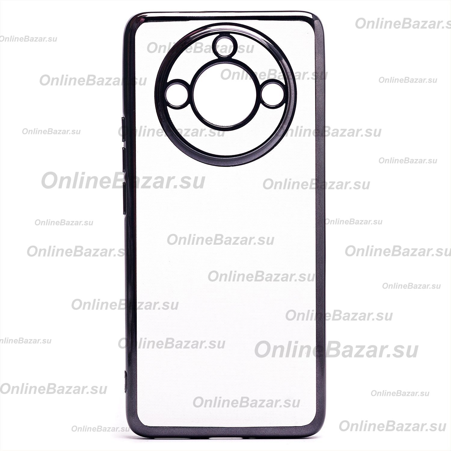 Чехол для Realme 11 Pro 5G силиконовый ультратонкий Pilot <черный> ― Spb.OnlineBazar.su
