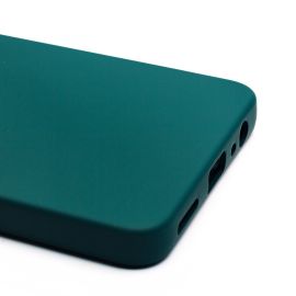 Чехол для Realme 12 5G силиконовый Soft Touch 4 <темно-зеленый>