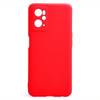 Чехол для Realme 9i силиконовый матовый №5 <красный> ― Spb.OnlineBazar.su