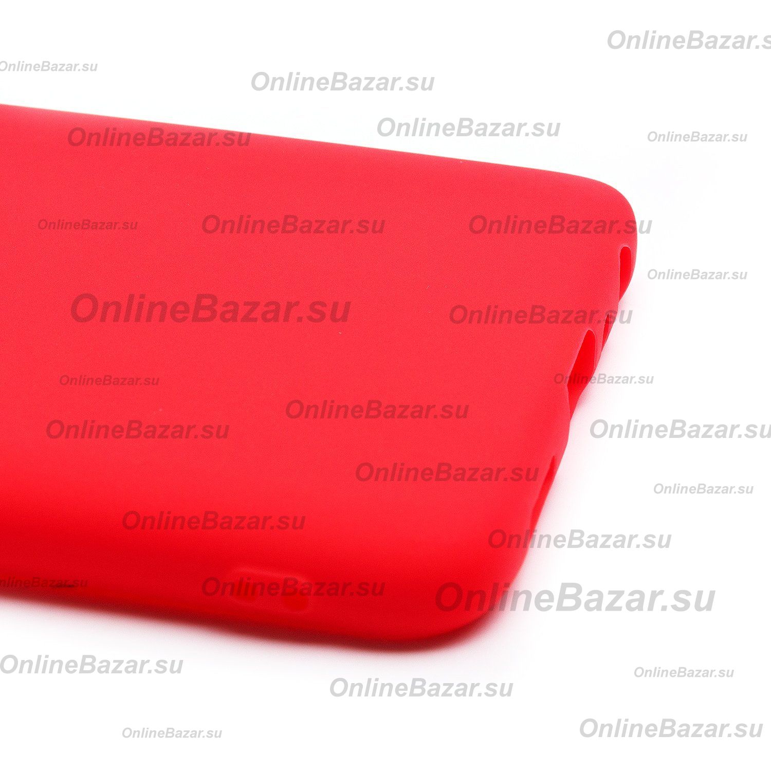Чехол для Realme 9i силиконовый матовый №5 <красный> ― Spb.OnlineBazar.su